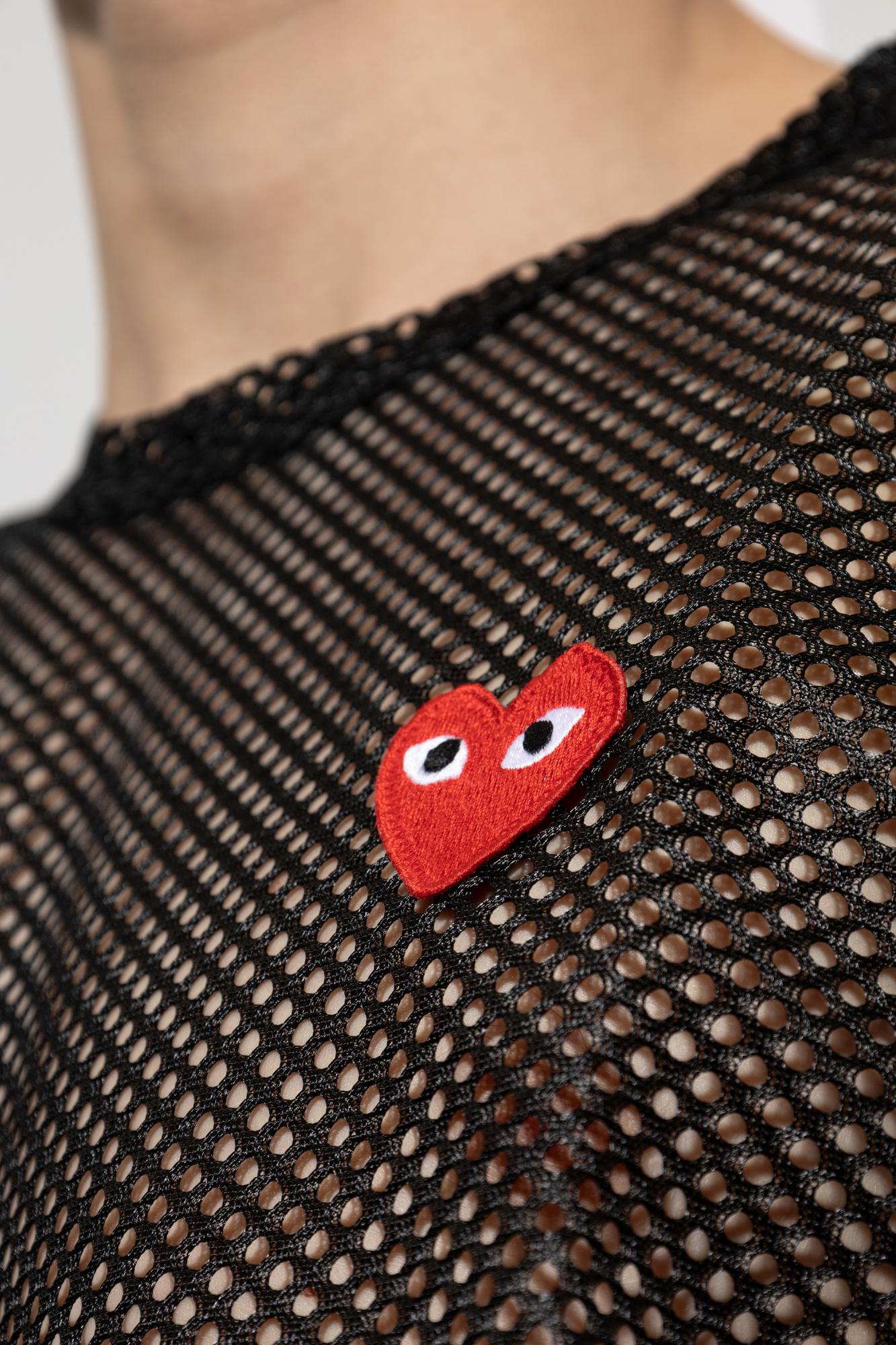 Comme des Garçons Play Transparent t-shirt | Men's | Vitkac